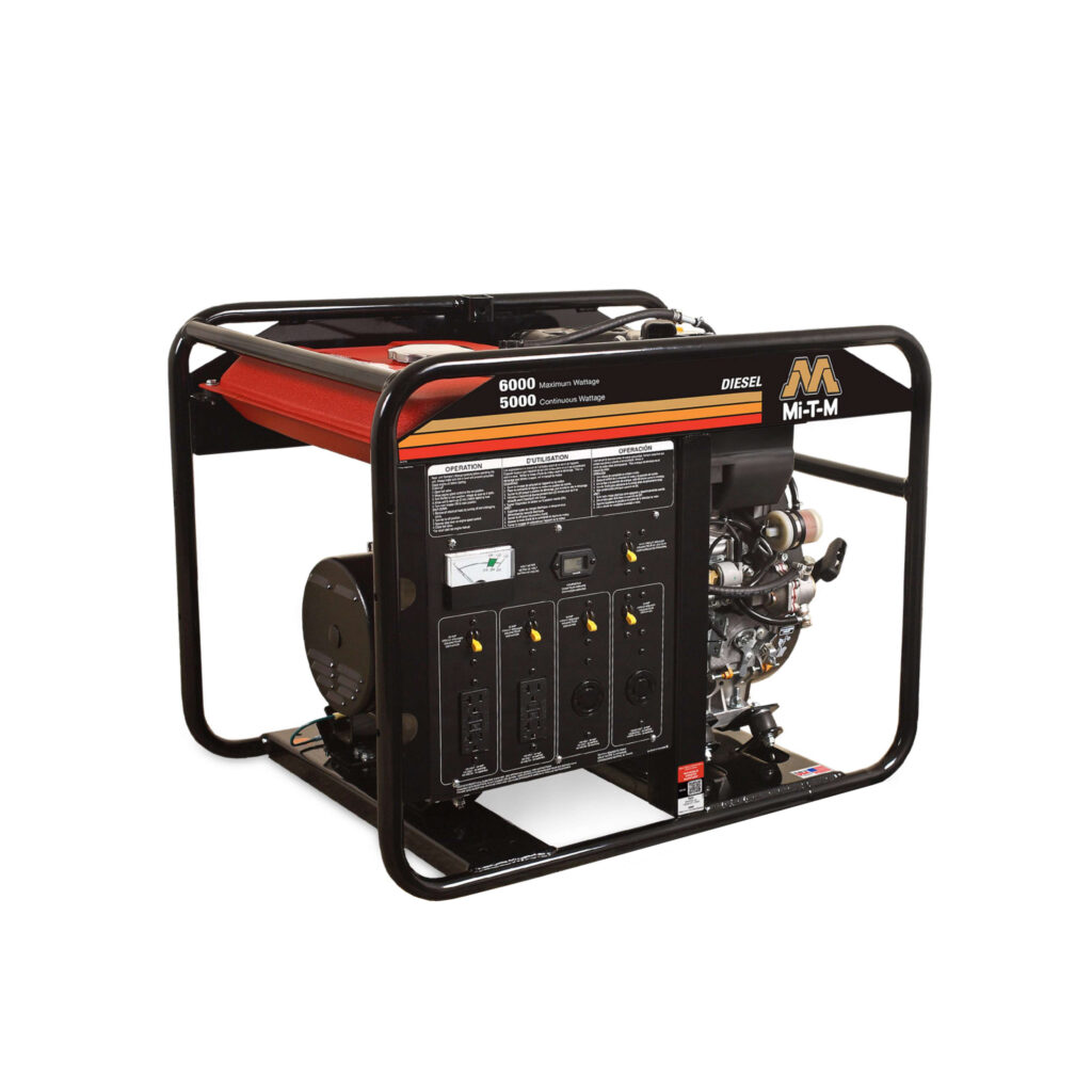 6000-Watt Portable Diesel Generators – Clean Rite EQ